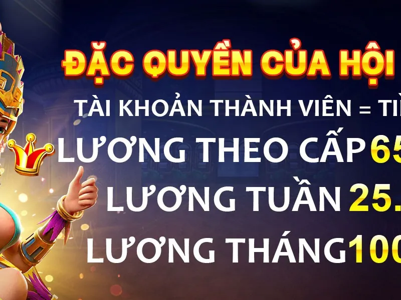 Bảng cấp độ VIP và tỷ lệ hoàn trả